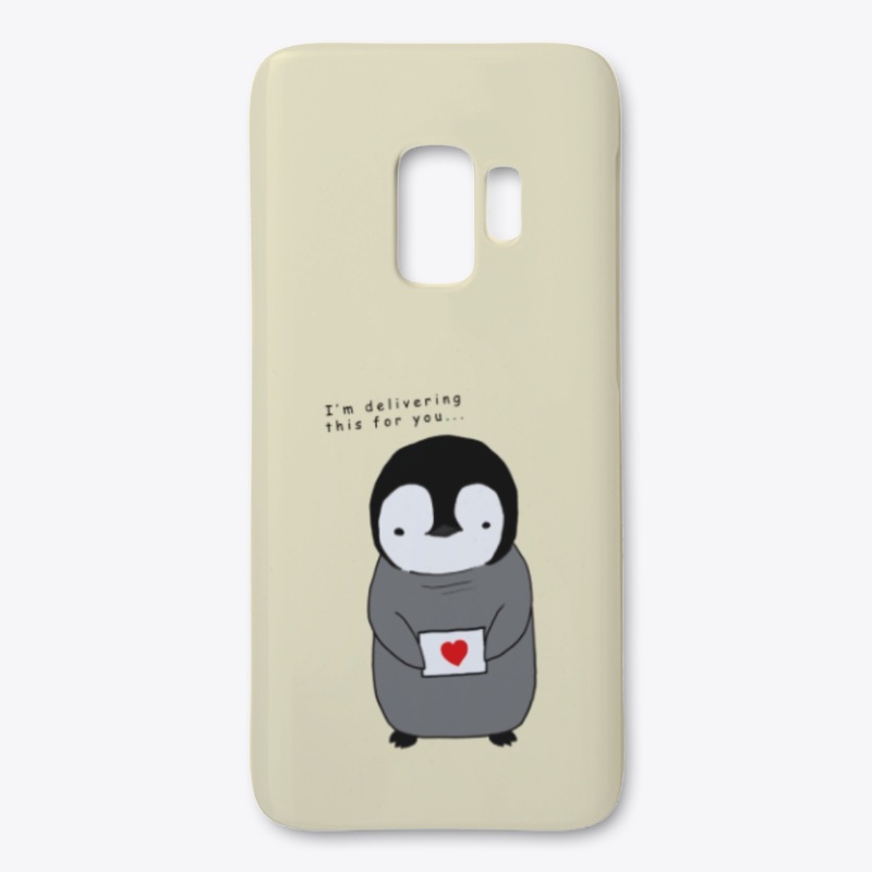 Love Letter - Cute Baby Penguin Design