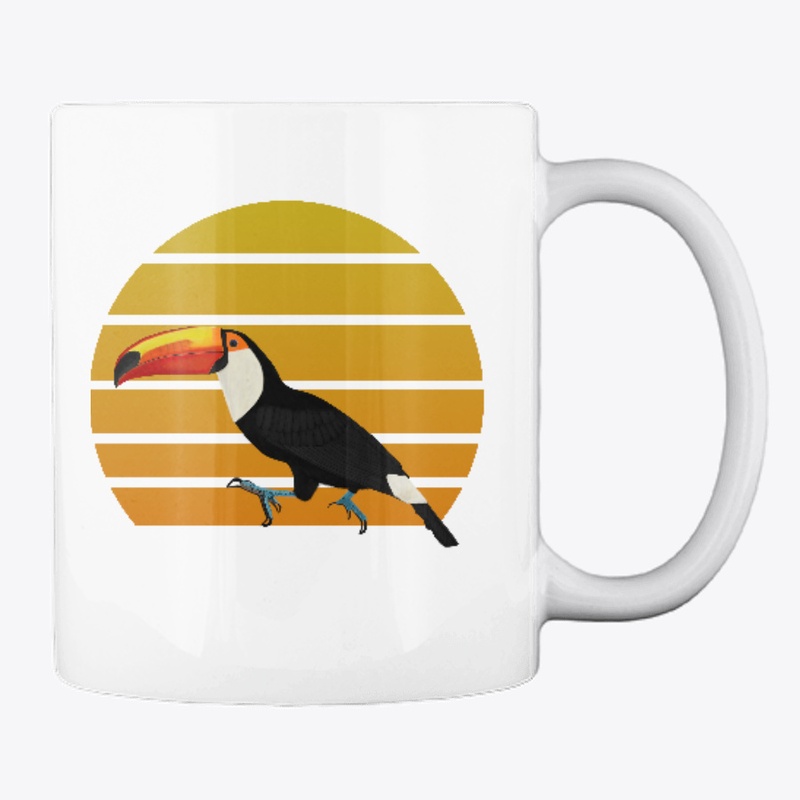 jz.birds Toucan Bird Animal Art