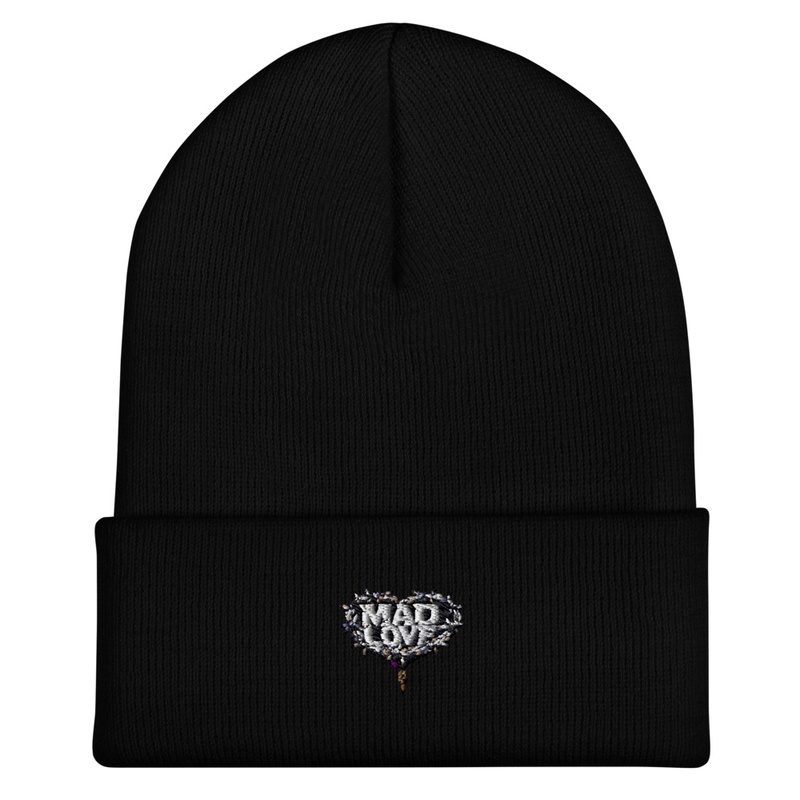 The Mad Love brand skull cap