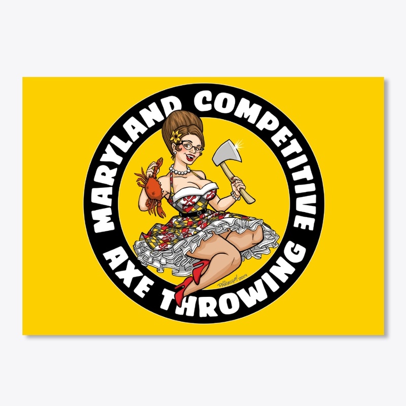 Maryland Competitive Axe Throwing: Front