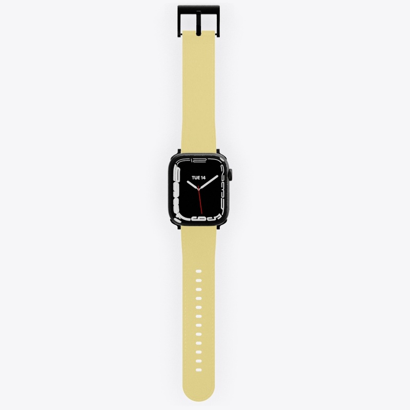 Golden Glow: Colorful Graphic Watch