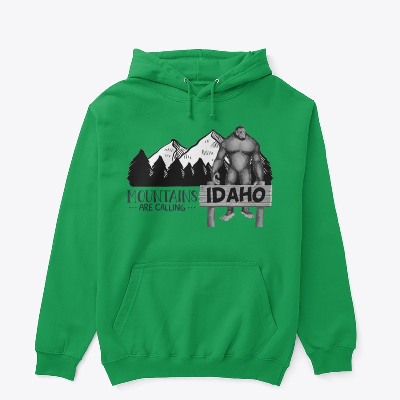 Hilarious and Silly Idaho Bigfoot Design