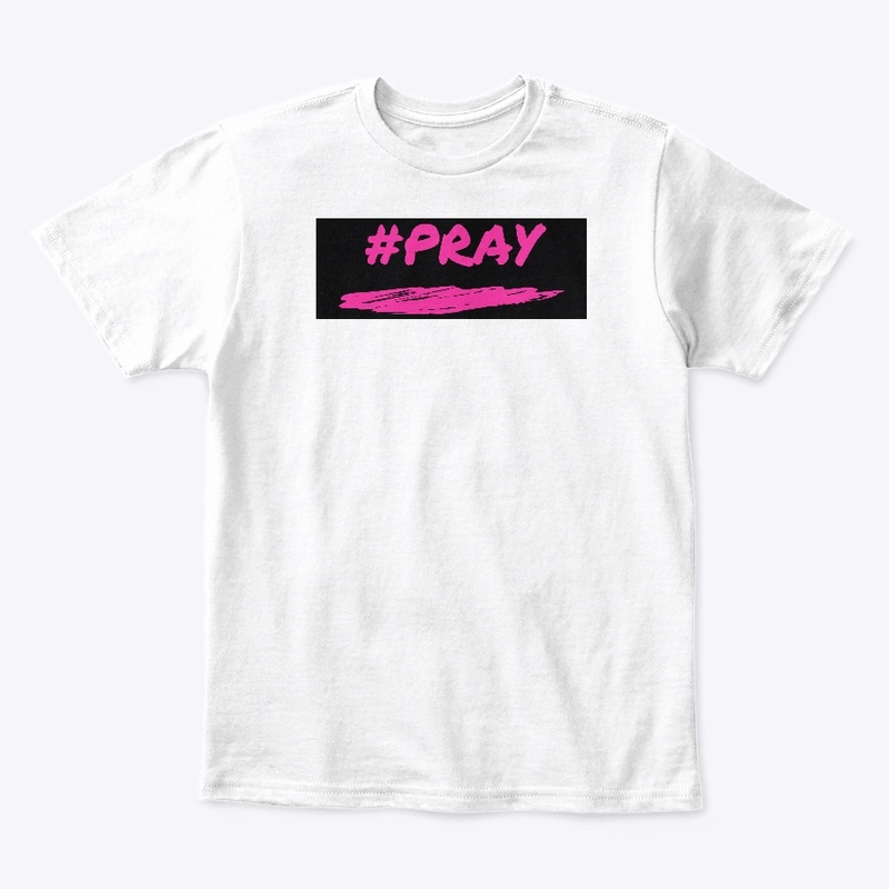 #Pray -Pink & Black 