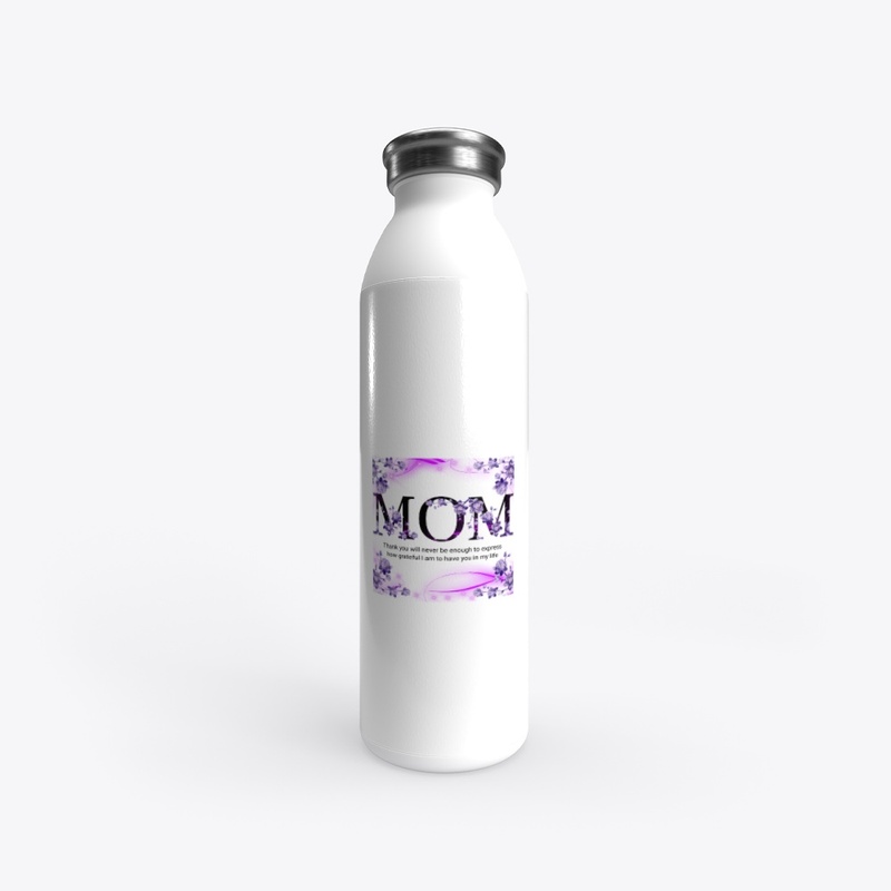 MOM Purple Floral Design