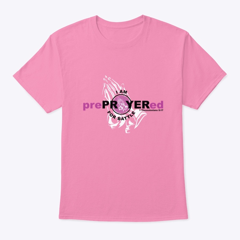 prePRAYERed For Battle (Praying Hands) 