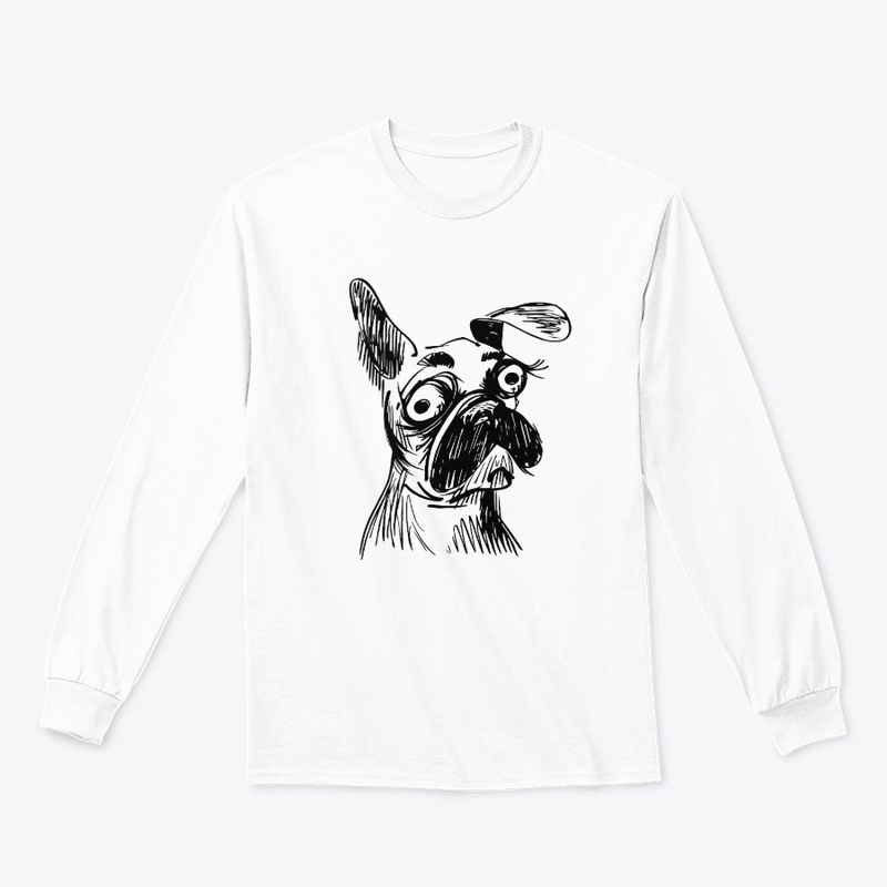 French Bulldog Sketch - Funny Dog Design