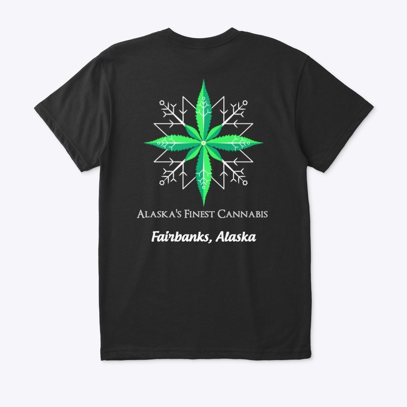Alaskan Blooms Classic Logo Design