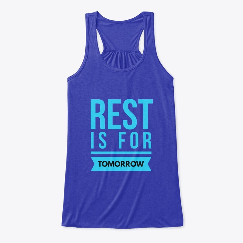 NO REST TANK TOP