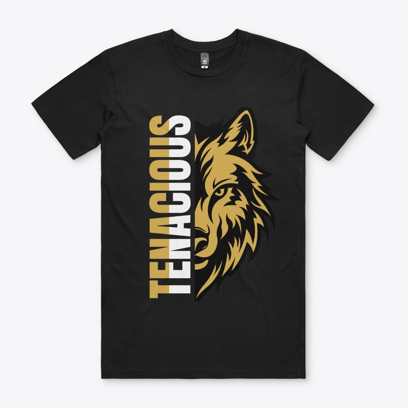 Tenacious Wolf (Gold)