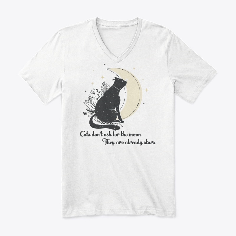 Cats don't ask for the moon