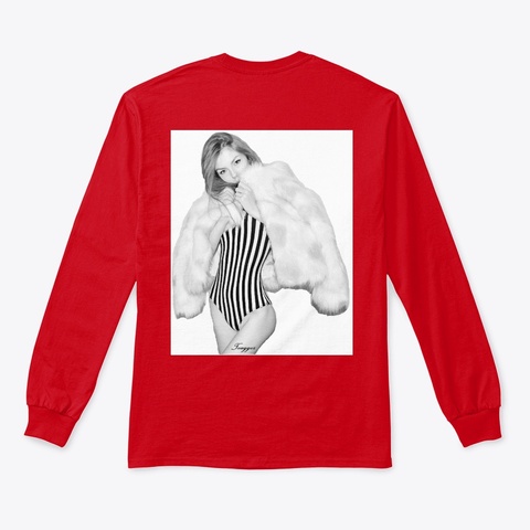 Clitbait  Red T-Shirt Back