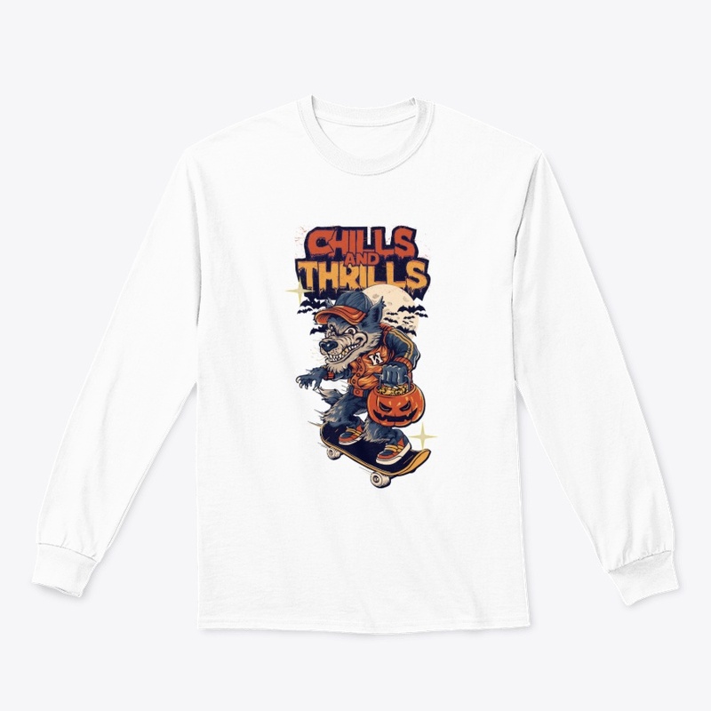 Chills and Thrills Halloween Skater