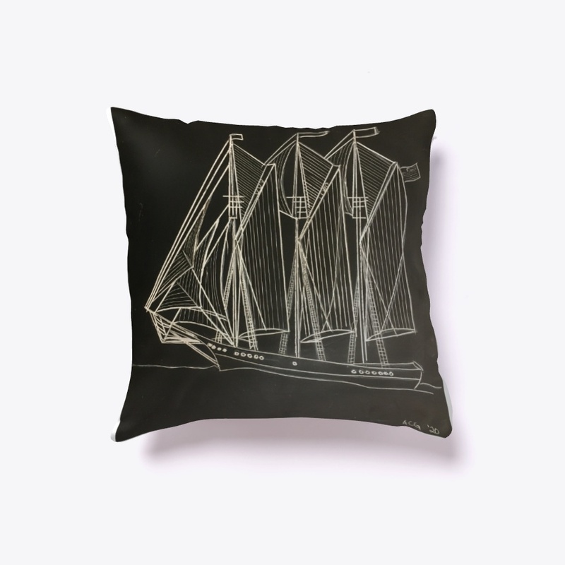 Three-Masted Schooner