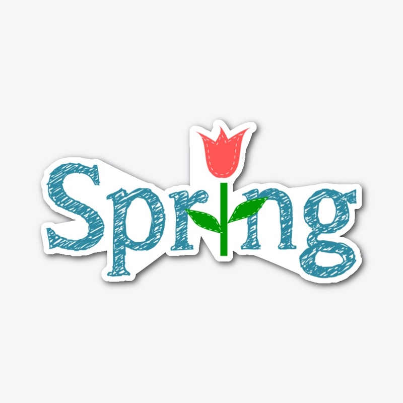 spring lettering