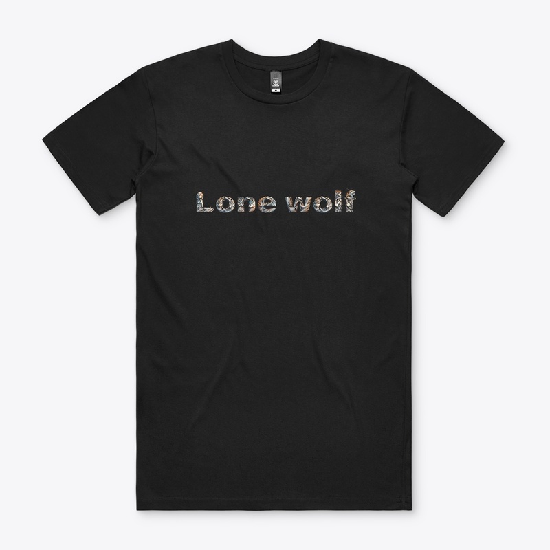 lone wolf-wolf design