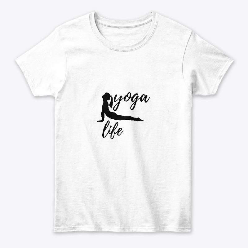 Yoga Life Black Letters 