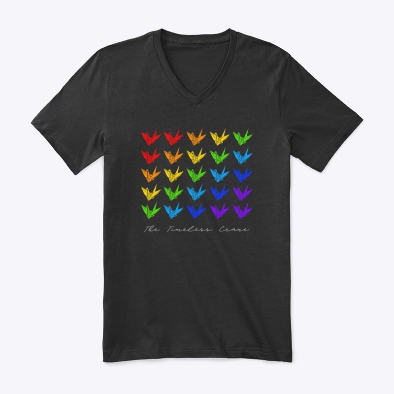 The Timeless Crane Large Origami Rainbow