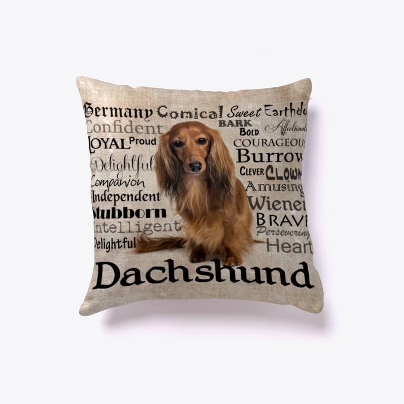 Heart Wiener Dachshund Christmas