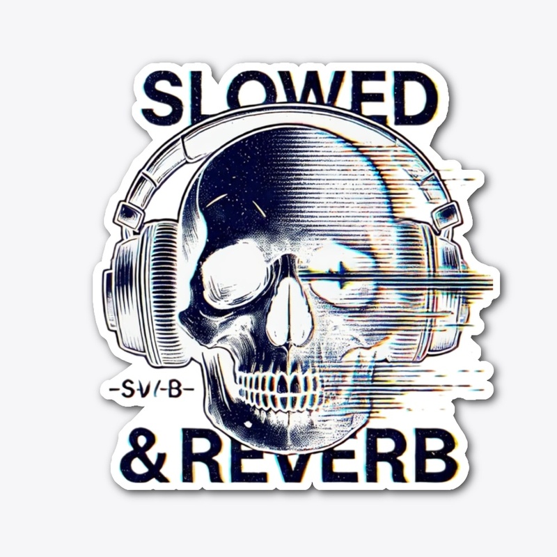 Glitched Skull – Slowed & Reverb Vibes
