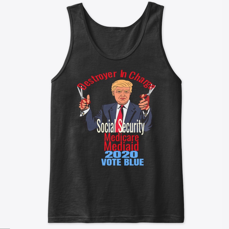 Destroyer Trump Cutting Health Care Tank