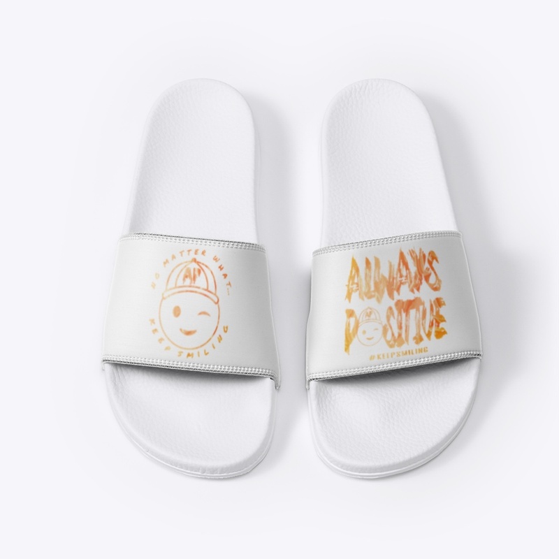 Always Positive - Orange logo Slides