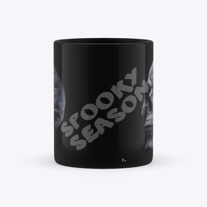 Halloween Spooky Season 3D Skull Mug 