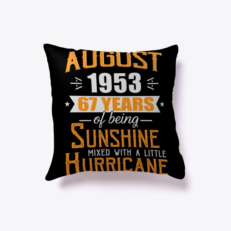 August 1953, 67 Years Anniversary Gift