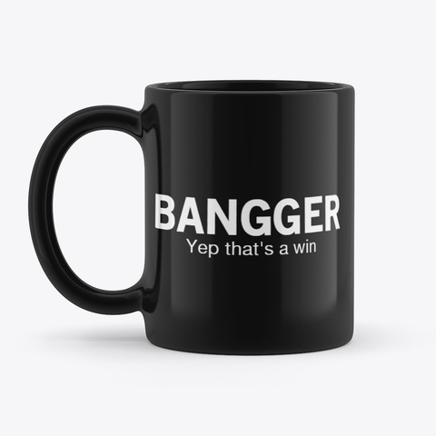Bangger Black T-Shirt Front