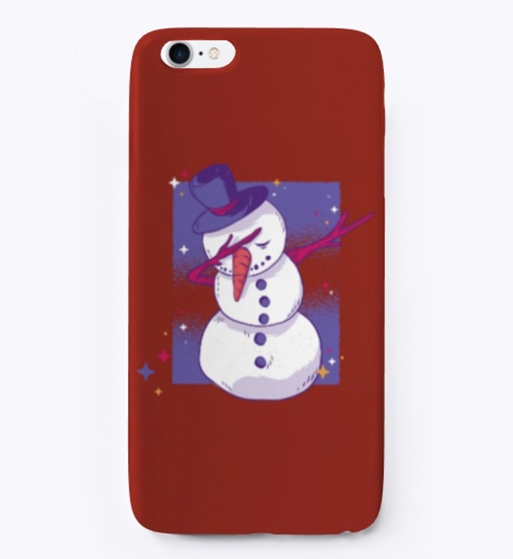 Christmas Dabbing Snowman