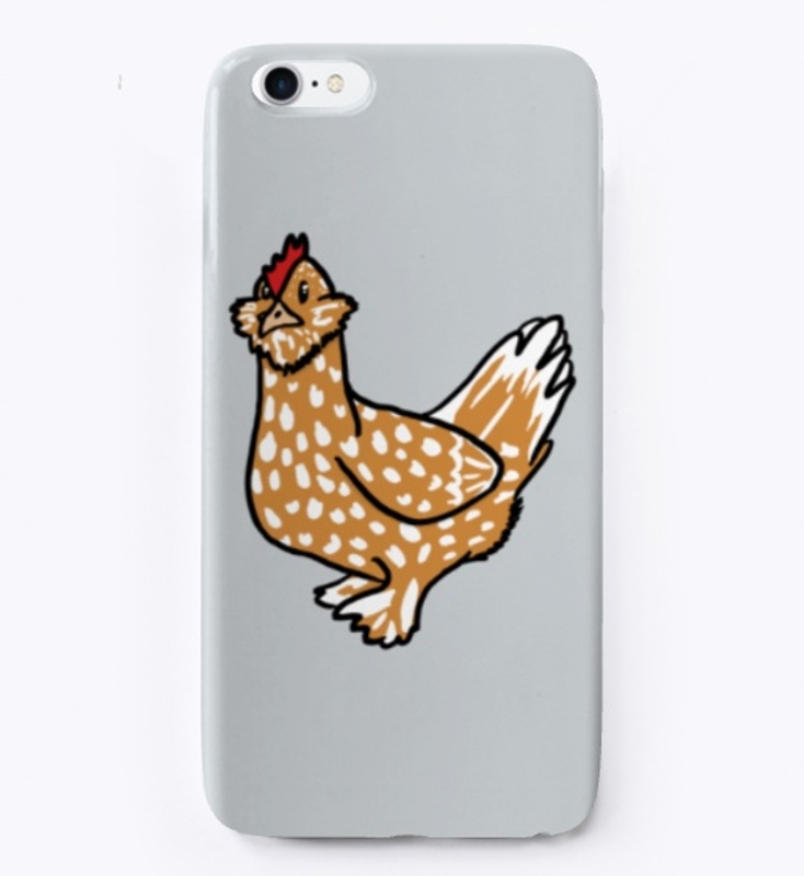 Gold Neck D'Uccle Hen