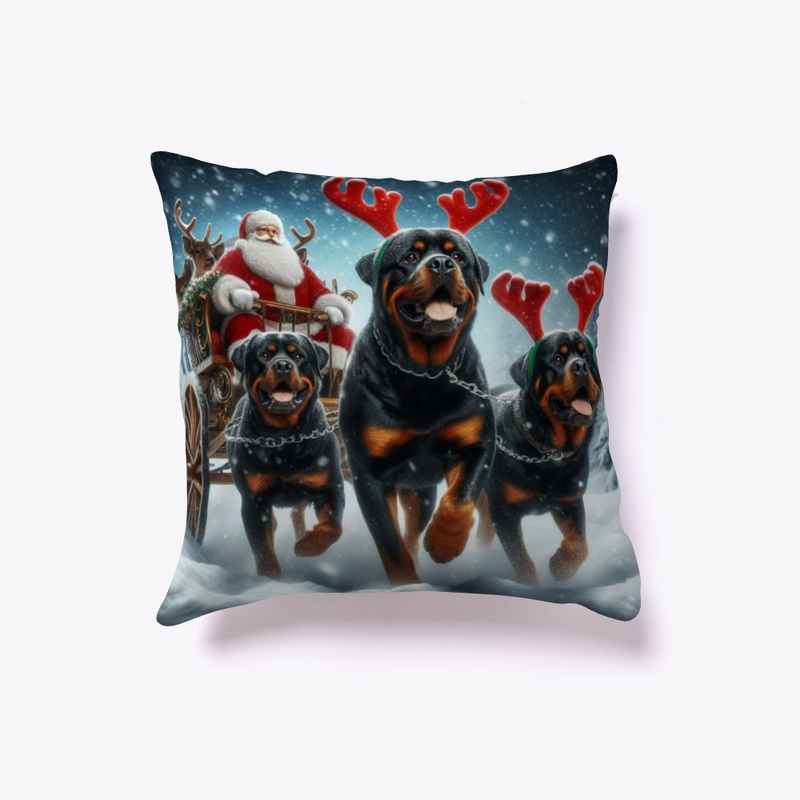 Rottweilers and Santa