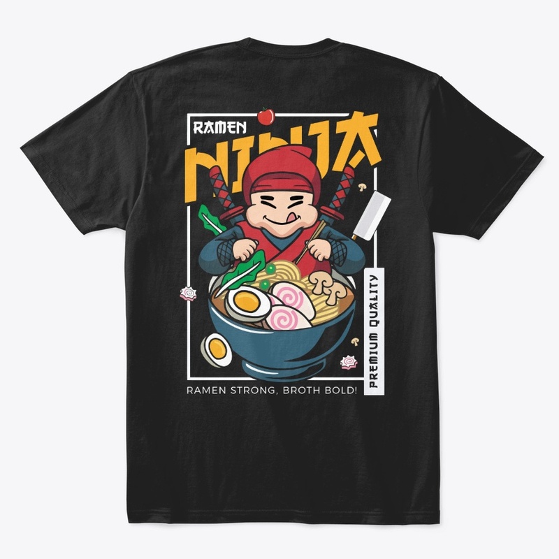 Ramen Lover T-Shirt – Japanese Samurai
