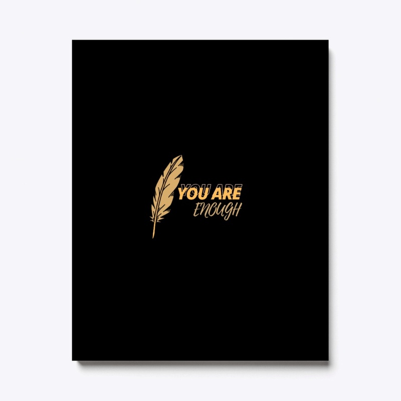 you are enough Text t-shirt