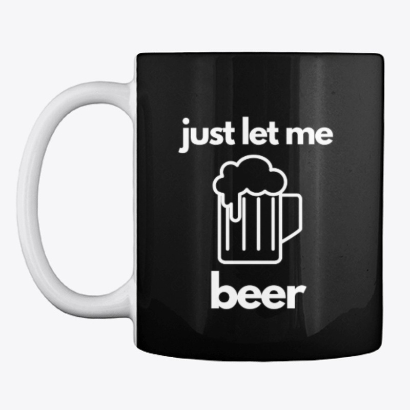 Beer t-shirt black