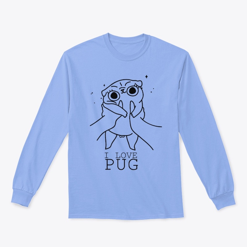 I Love Pug T-shirt | Tank top