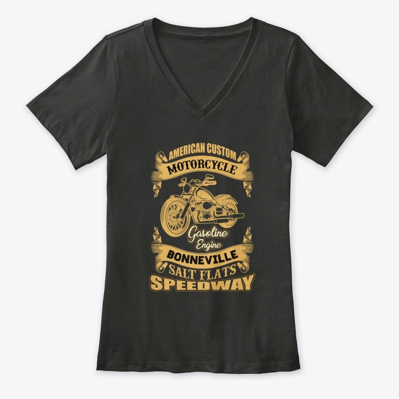 American Custom Motorcycle T Shirt 