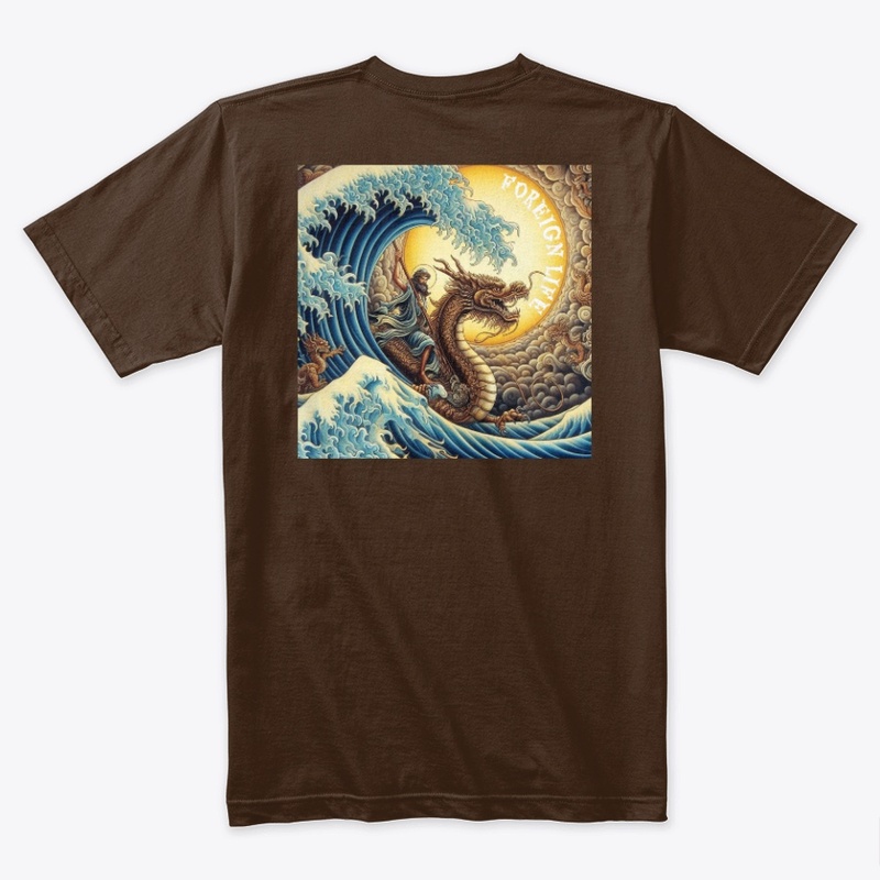 Foreign Life Holy Man on Dragon