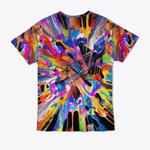 #9949 Instrumental Magic Black T-Shirt Back