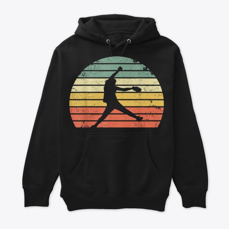 sunset pickleball paddle silhouette
