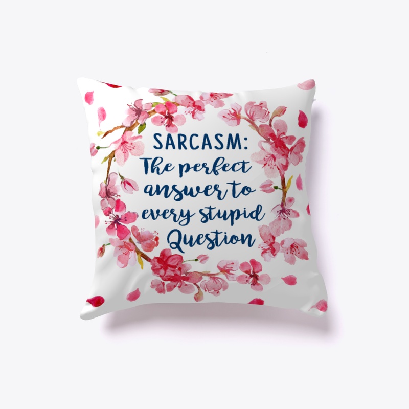 Perfect Answer To Stupid Question Pillow