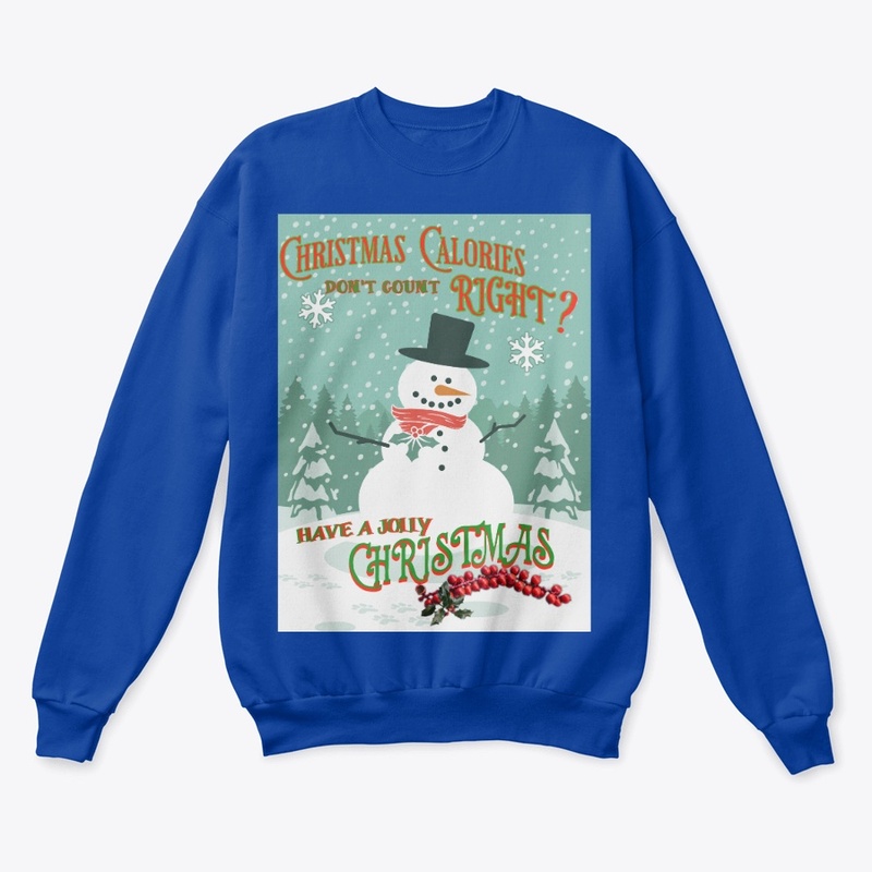 Christmas Calories don't count - Snowman