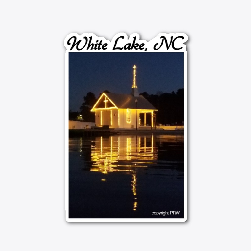 White Lake Chapel Xmas in NC Blk Txt Nat