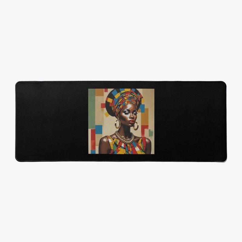 A beautifull woman abstract art
