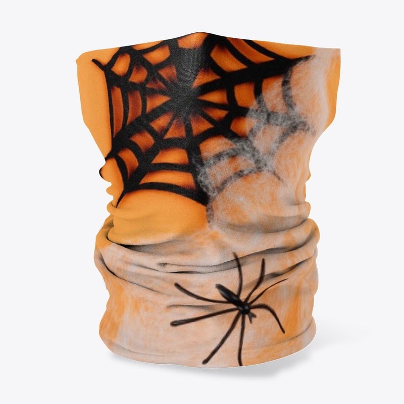A Halloween face mask, Gaiter & pouch