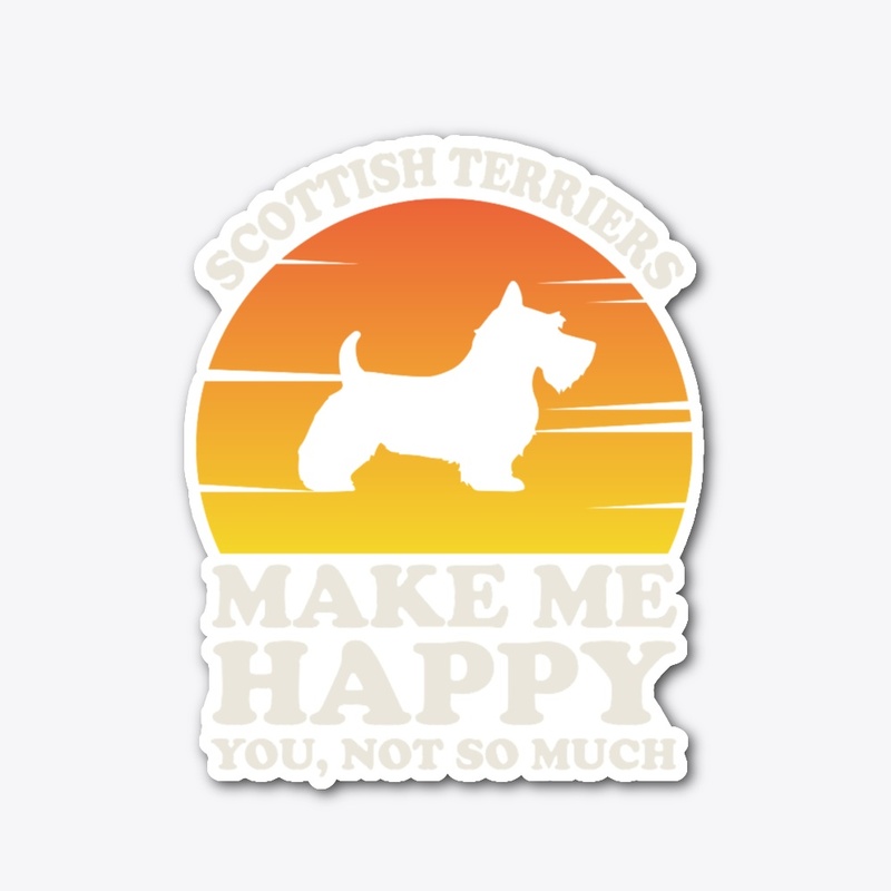 Funny Scottish Terrier T-shirt