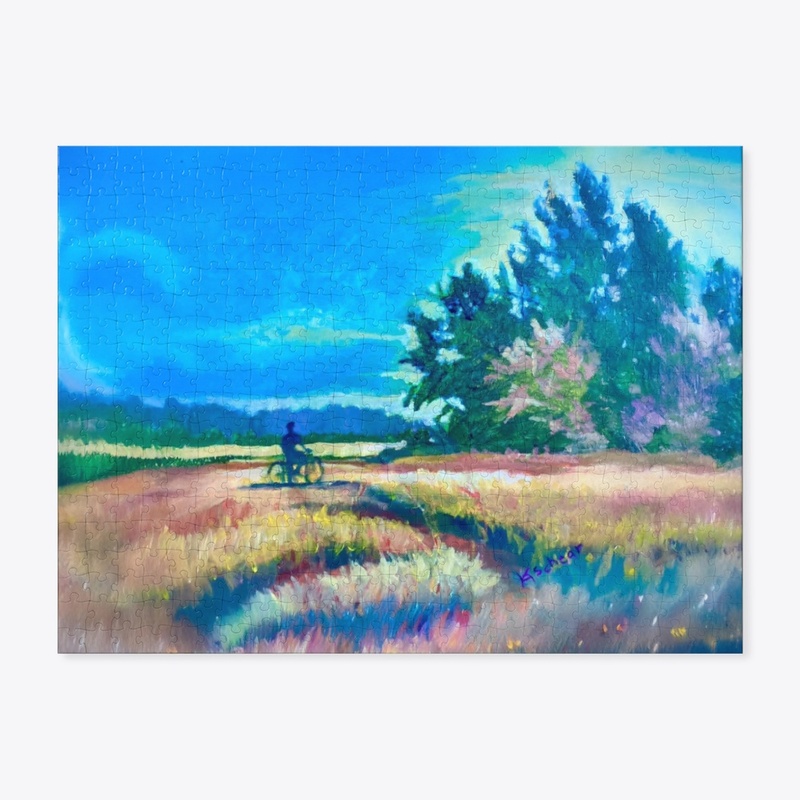 Lone Cyclist
