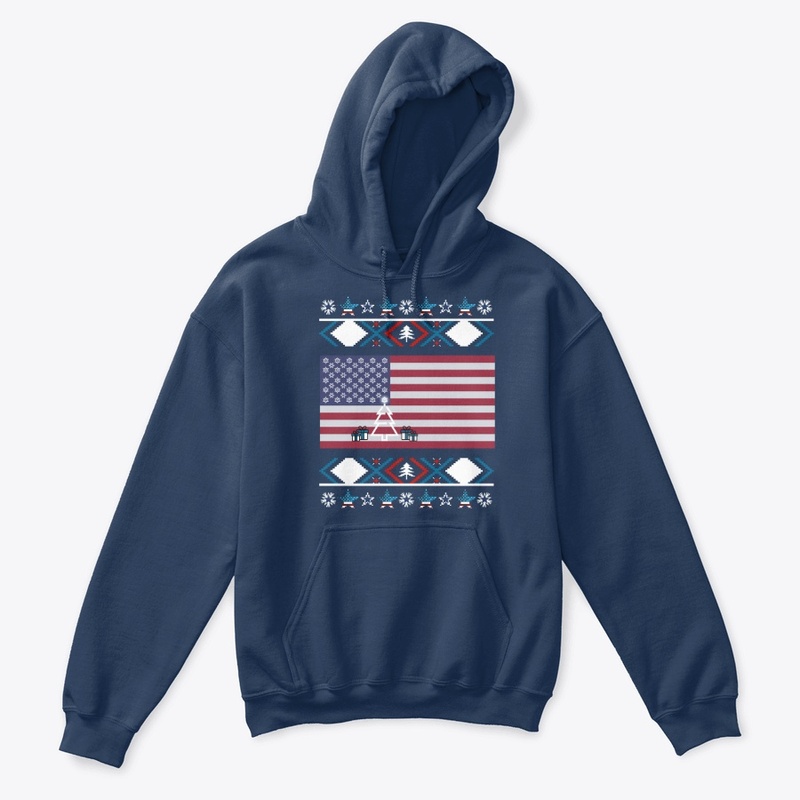 Christmas American Patriotic Clothing