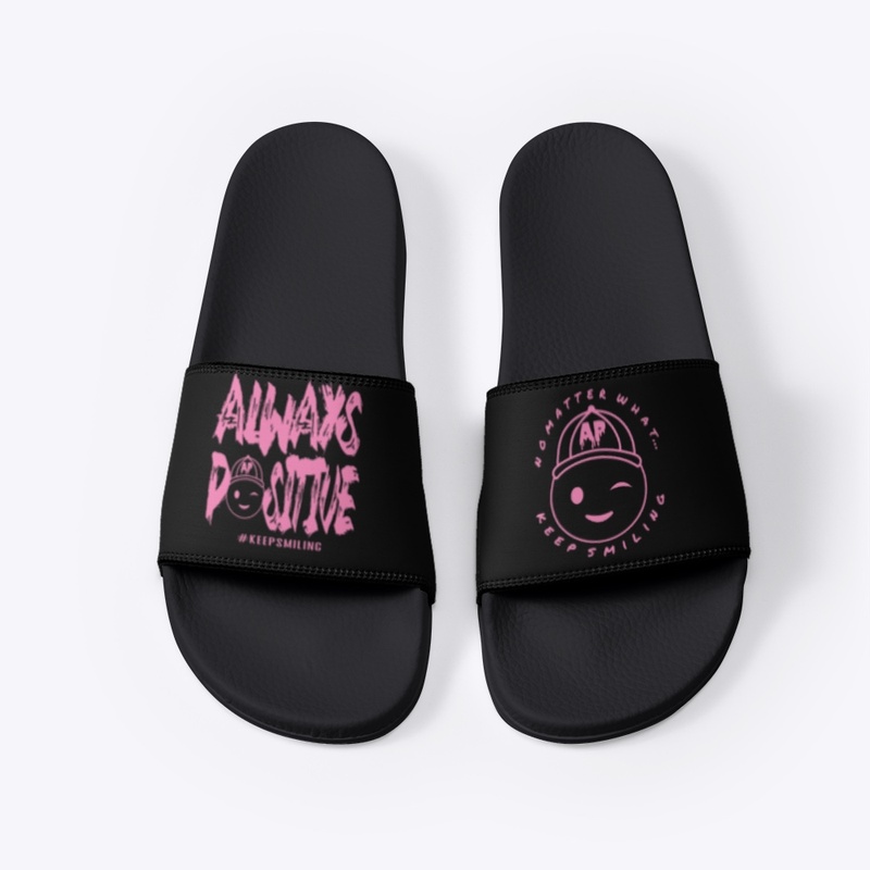 Black and Pink Slides