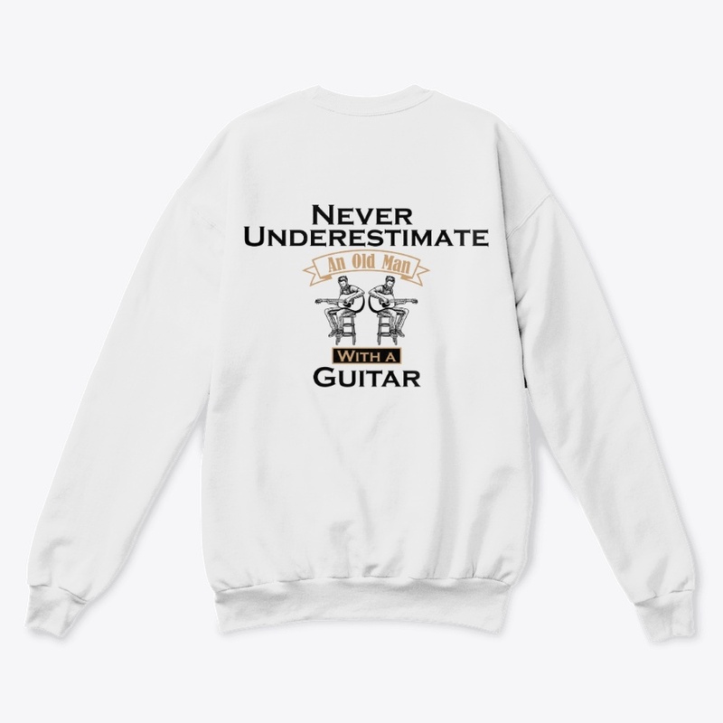Never Underestimate an Old Man Guitar