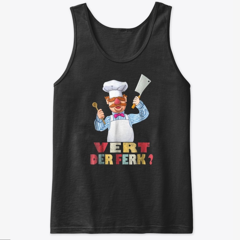 Vert Der Ferk Chef Knife Tee Shirt